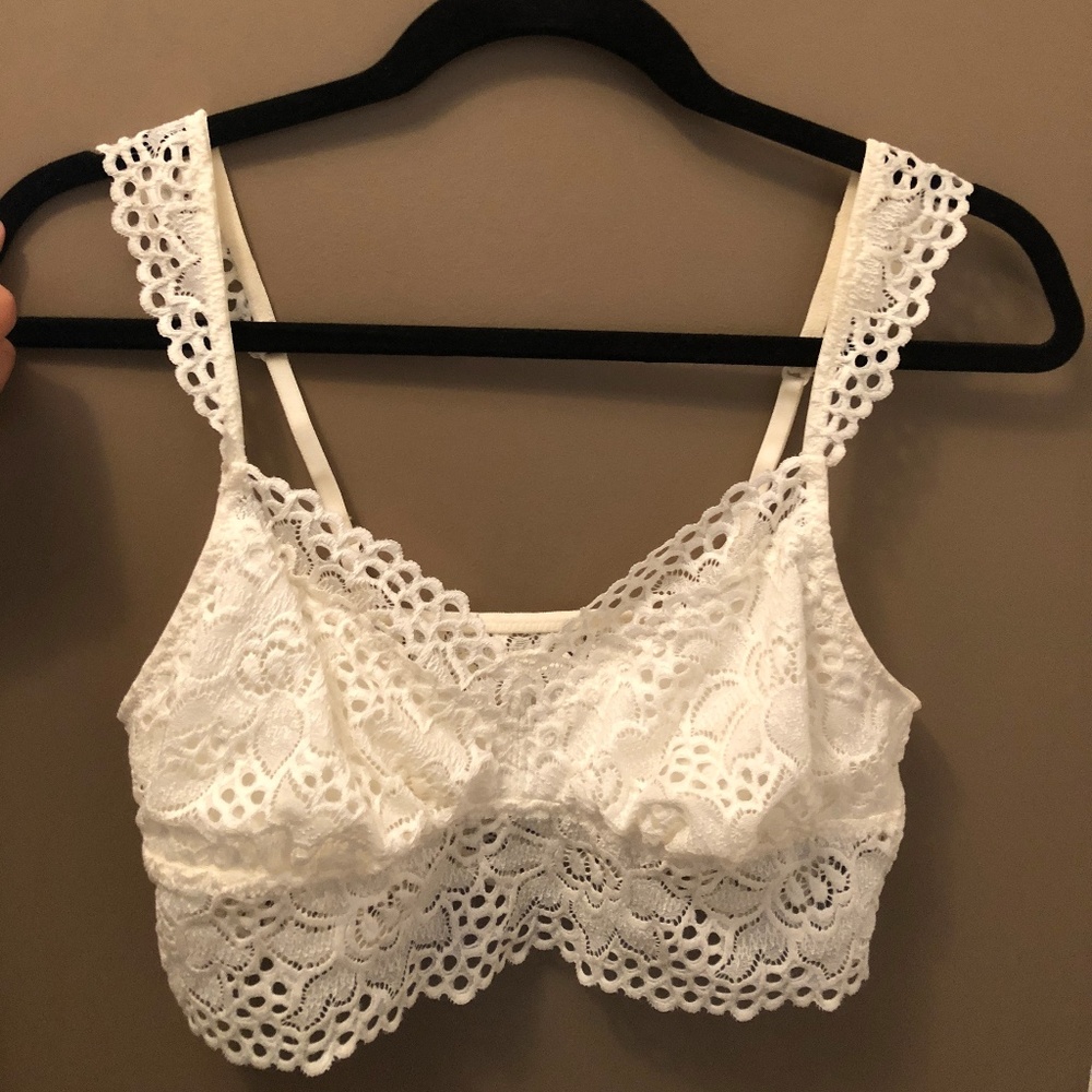 White Bralette